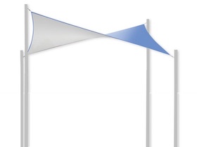 Voile d'ombrage Coolaroo DualShade 5m x 3m image 5