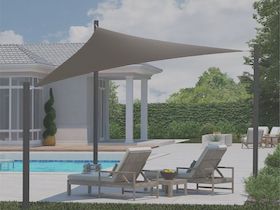 Voile d'ombrage Coolaroo DualShade 5m x 5m x 5m image 2