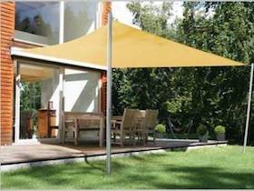 CEVERSQ360,protection uv - voile d'ombrage triangulaire