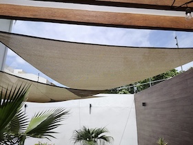 CRTHTR360,voile d'ombrage terrasse - d'ombrage rectangle