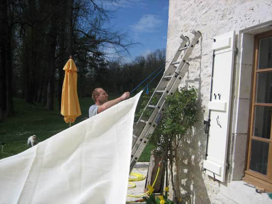 Guide montage voile d’ombrage