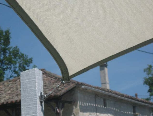 toile tendue correctement