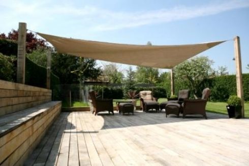 voile d'ombrage terrasse - d'ombrage rectangle - voile d'ombrage camping